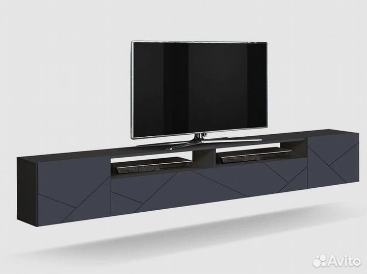 Тумба TV с фрезеровкой