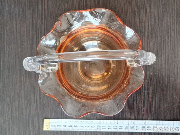 Конфетница с ручкой СССР