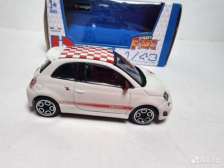 Abarth 500 Bburago 1:43