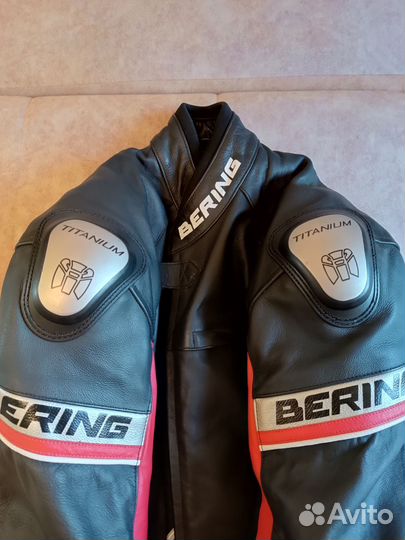 Мотокуртка Bering XL кожаная