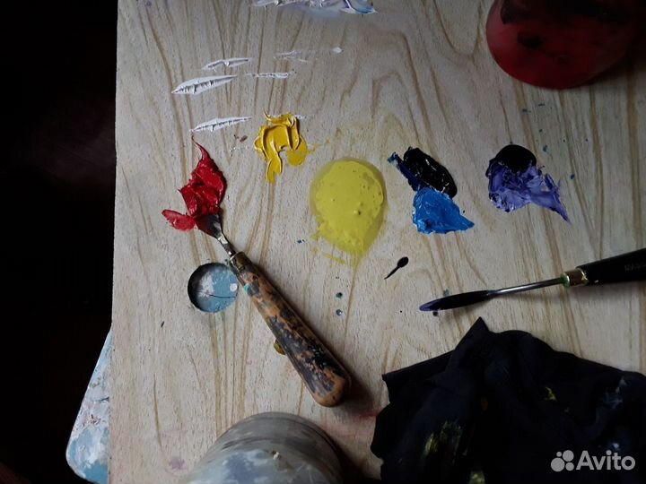 Краски масляные художественные