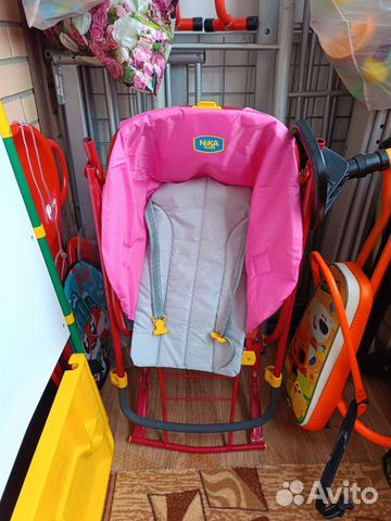 Детские санки с колесами