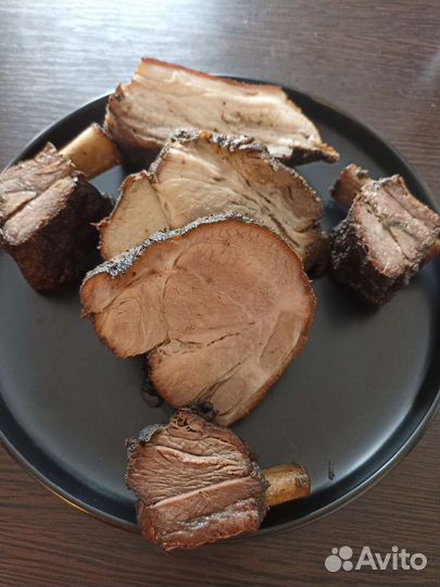 Мясо горячего копчения