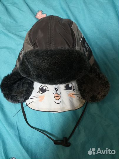 Шапка ушанка детская