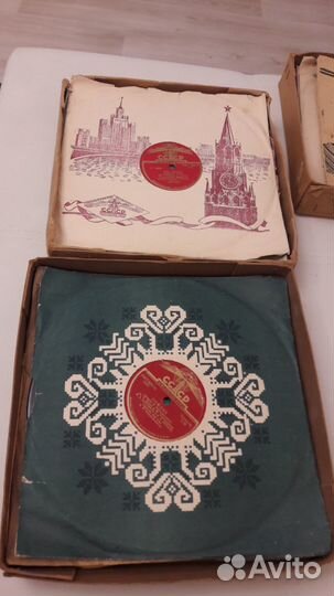 Виниловые пластинки 50х гг Апрелевского завода