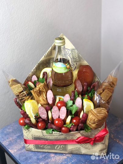 Съедобные букеты и боксы для мужчины Самара