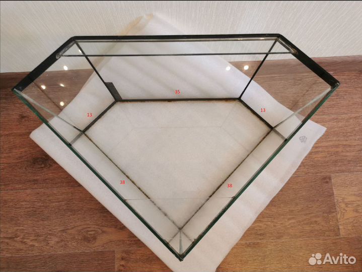 Аквариум угловой 50 литров