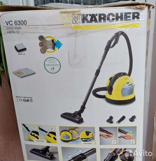Пылесос Karcher VC 6300. На запчасти
