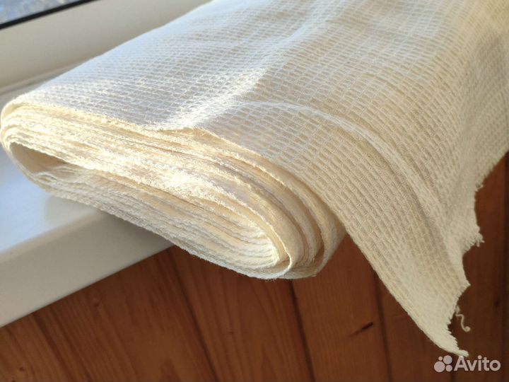 Ткань полотенечная вафельная СССР