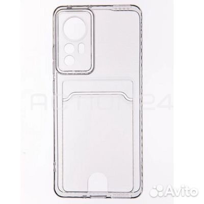 Чехол на Xiaomi 12 Lite силиконовый (прозрачный) с