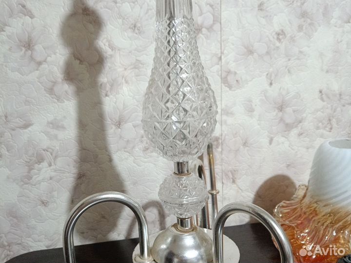 Запчасти для хрустальной люстры СССР