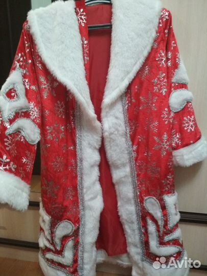 Детский новогодний костюм деда мороза