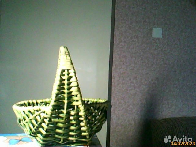 Корзинка плетенная