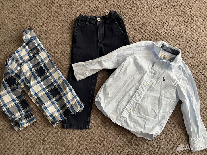Рубашки, брюки на мальчика