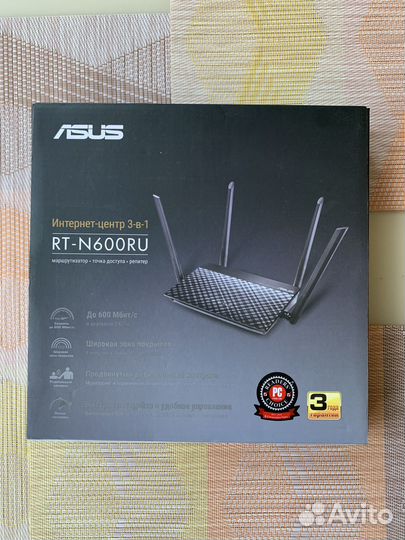 Роутер asus RT-N600RU