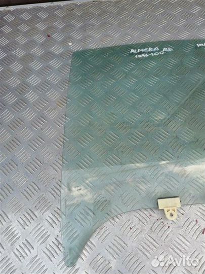 Стекло двери опускное заднее левое Nissan Almera