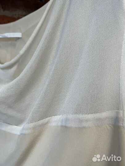 Annette gortz топ шелковый M,L светлый