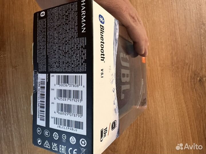 Портативная Колонка JBL clip 4