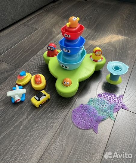 Игрушка для ванной Пирамидка Фонтан