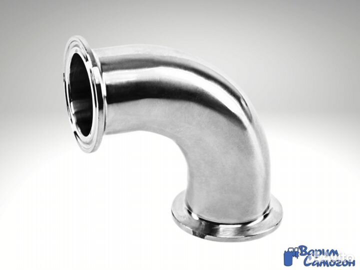Отвод 90 кламп 2