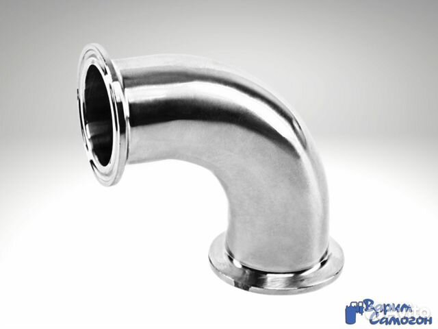 Отвод 90 кламп 2