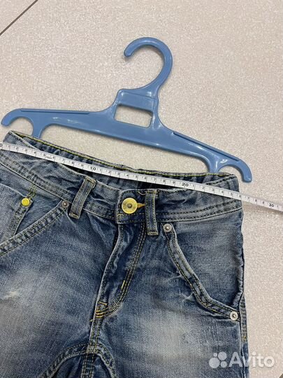 Джинсовые шорты для мальчка 104 h&m