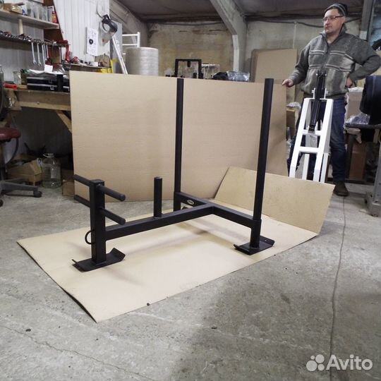 Сани силовые Т-образного типа Кроссфит AV878/80