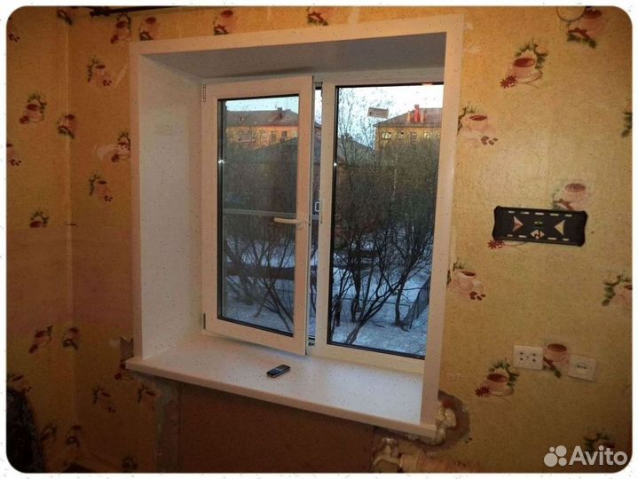 Окна пластиковые Установка