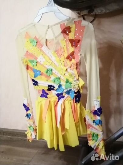 Платье для выступлений рост:116-128