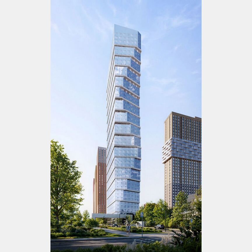 3-к. квартира, 86,3 м², 4/51 эт.