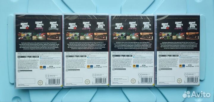 Grand theft Auto the trilogy nintendo (новые)