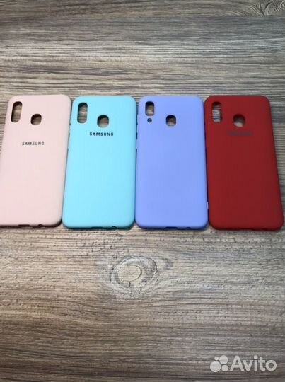 Чехол силиконовый на Samsung A20/A30