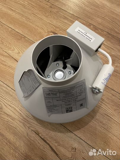 Вентилятор канальный 100