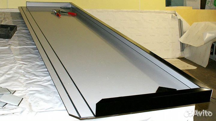 Раскрой композита (акп) для фасадов и вывесок