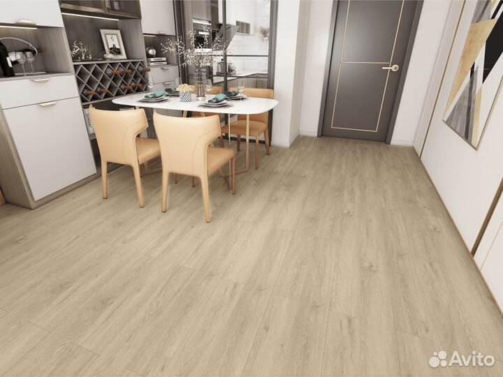 SPC Ламинат Icon Floor Black 4/43 4V BL-22 Дуб Маккуин 1220x151