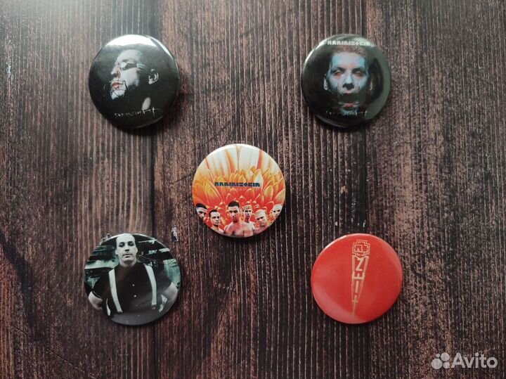 Значки Rammstein