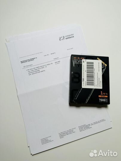 Ssd WD Black SN850 1 TB