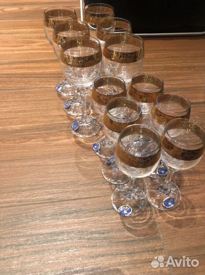 Хрустальные фужеры Crystalex