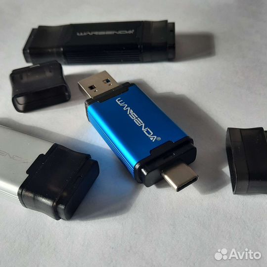 Флешка 3.0 USB + Type-C 32/64/128 gb