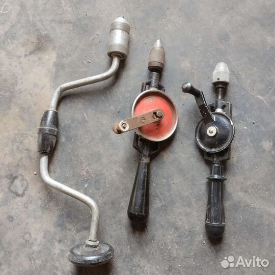 Дрели ручные