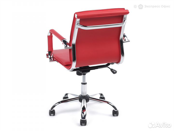 Кресло для руководителя Бюрократ CH-993-LOW/RED