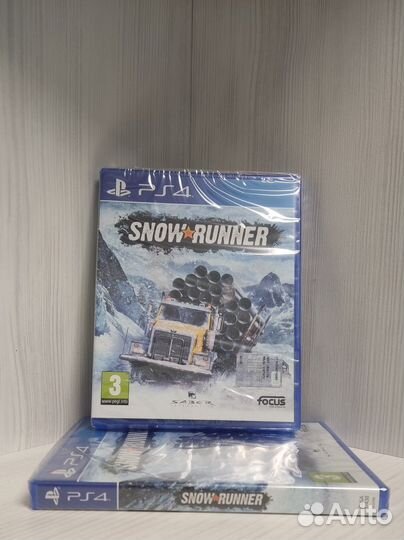 Snowrunner диски для PS4