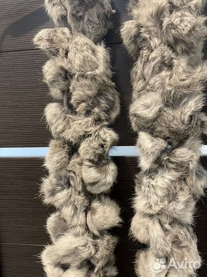 Шарф натуральный мех