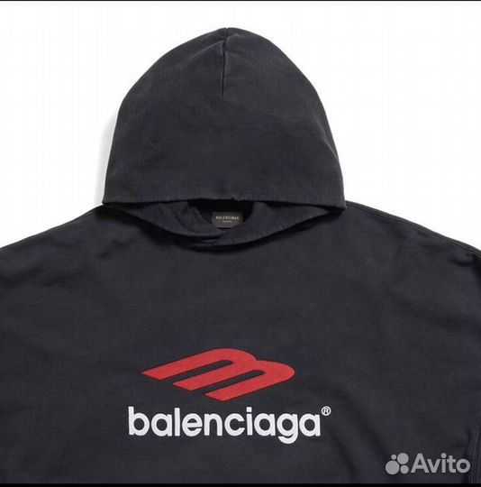 Balenciaga logo hoodie