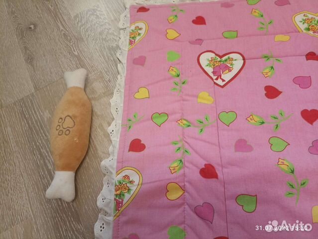 Лежанка подстилка большая для собак 120 см