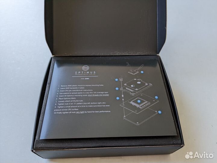 Optimus Foundation CPU Block - AMD (AM5,AM4), Plex