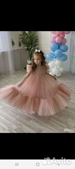 Платье для девочки на выпускной 128,134