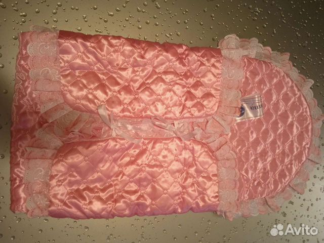 Комплект из 4 предметов на выписку для девочки