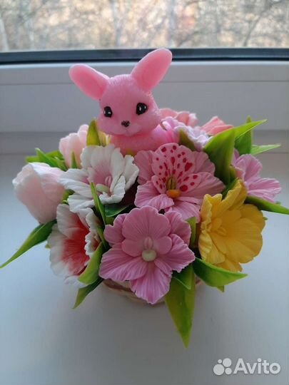 Букеты из мыла