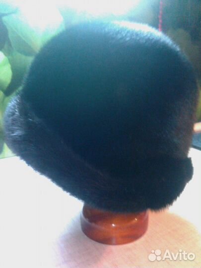 Зимняя шапка из норки